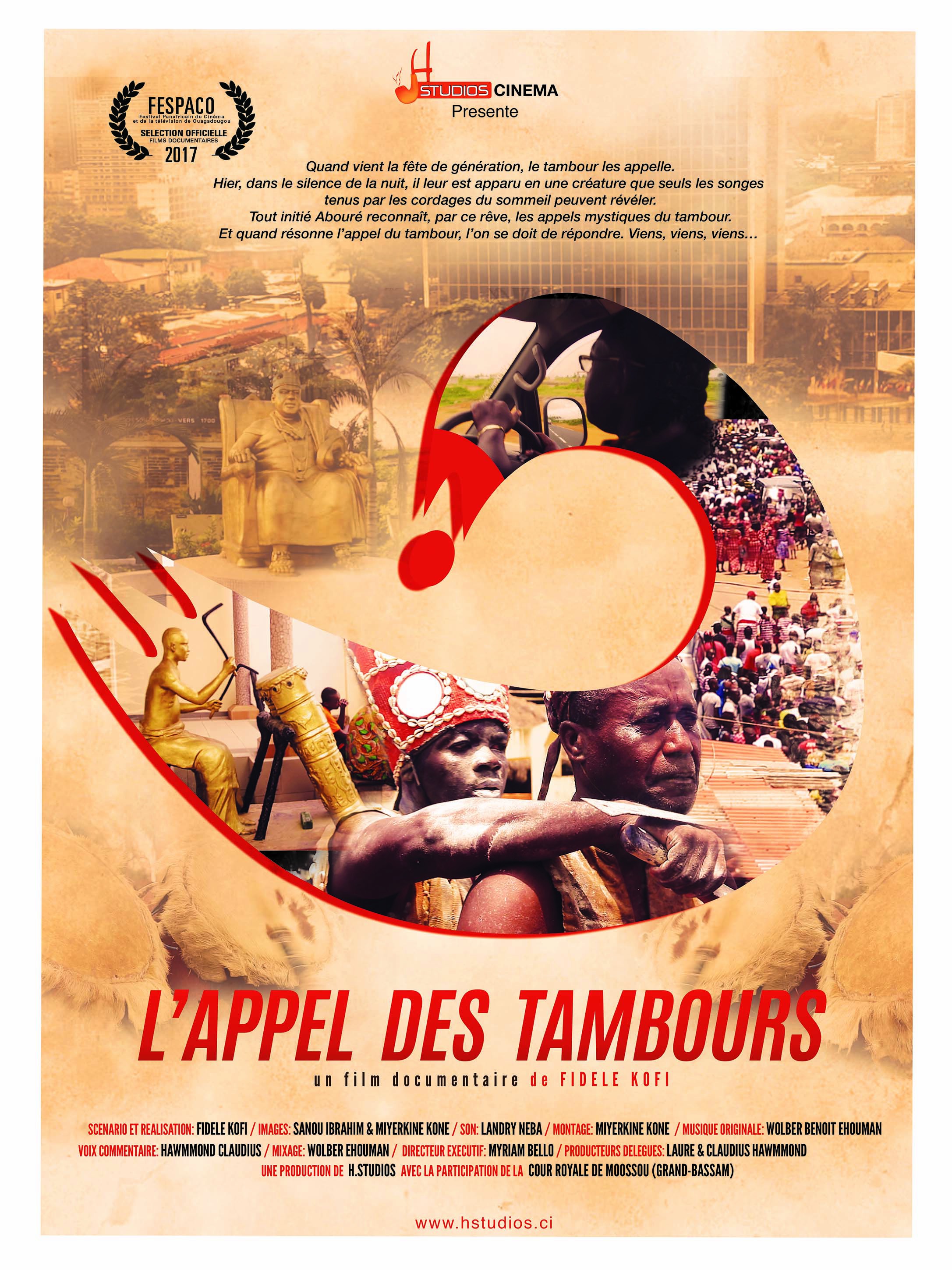 « L’Appel de Tambours » reçoit les bénédictions du peuple Abouré